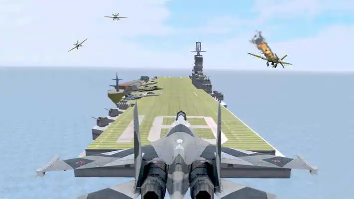 Play F18 vs F22 Fighter Gunner war