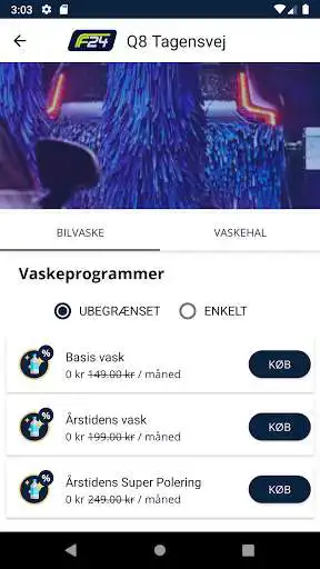 Play F24 Bilvask as an online game F24 Bilvask with UptoPlay