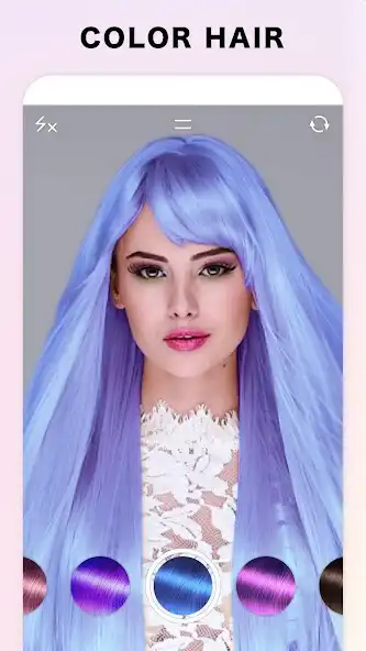 Play Fabby Look: hair color changer  and enjoy Fabby Look: hair color changer with UptoPlay