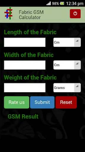 Play Fabric GSM Calculator  and enjoy Fabric GSM Calculator with UptoPlay