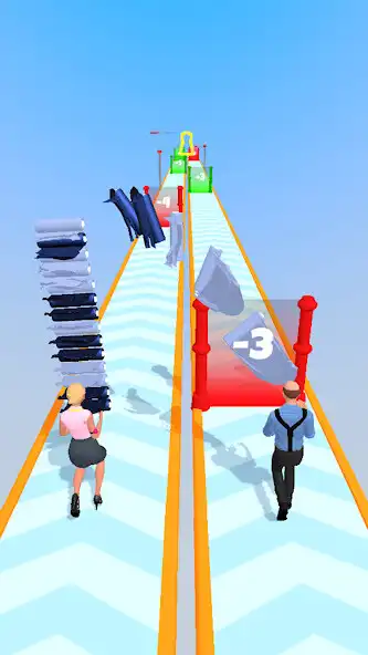 Play Fabric Run as an online game Fabric Run with UptoPlay