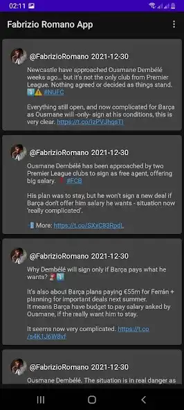 Play Fabrizio Romano App as an online game Fabrizio Romano App with UptoPlay