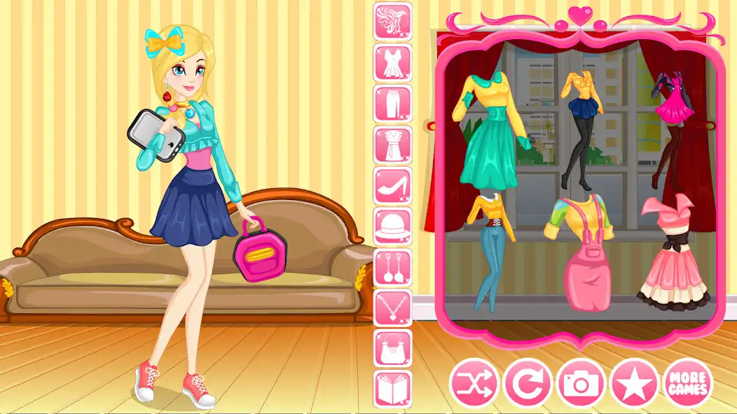 Play Fabulous School Girls Dress Up Games  and enjoy Fabulous School Girls Dress Up Games with UptoPlay