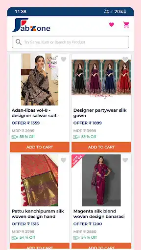 Play FABZONE WHOLESALE CLOTH SURAT as an online game FABZONE WHOLESALE CLOTH SURAT with UptoPlay