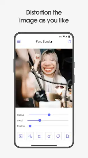 Play Face Bender - Deform Photos  and enjoy Face Bender - Deform Photos with UptoPlay
