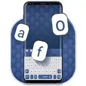 Free play online Face Blue Keyboard APK