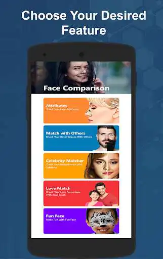 Play Face Comparison as an online game Face Comparison with UptoPlay