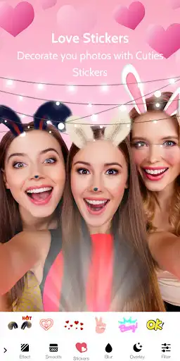 Play Face Filter Sticker Camera - Motion Sticker filter as an online game Face Filter Sticker Camera - Motion Sticker filter with UptoPlay