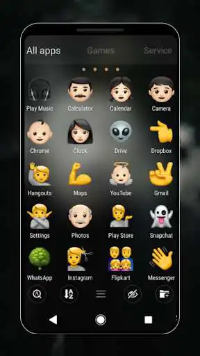 Play Faceicon Pack Theme as an online game Faceicon Pack Theme with UptoPlay