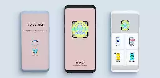 Play Face id applock as an online game Face id applock with UptoPlay