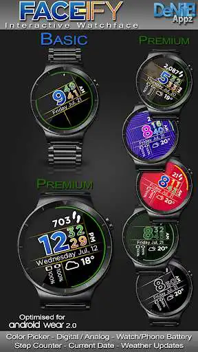 Play FACE-ify HD Watch Face  and enjoy FACE-ify HD Watch Face with UptoPlay