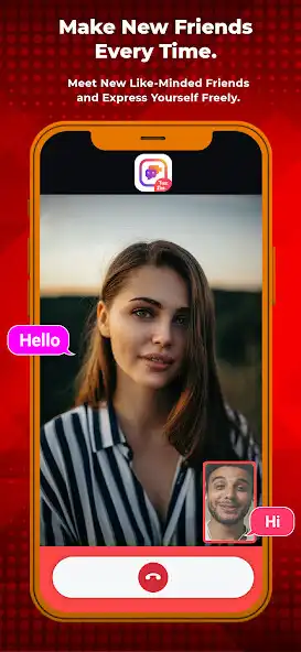 Play Face Live - Video Dating App as an online game Face Live - Video Dating App with UptoPlay