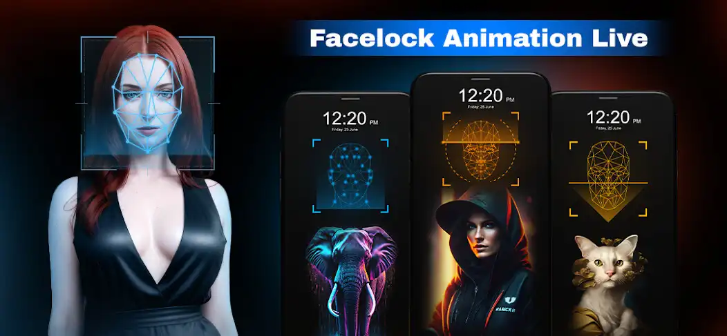 Play Face Lock Live Animation 4k  and enjoy Face Lock Live Animation 4k with UptoPlay