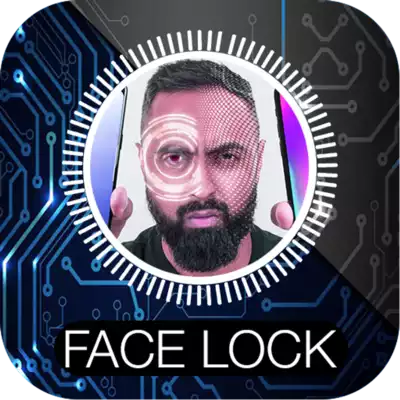 Play Face Lock Screen Technology Style