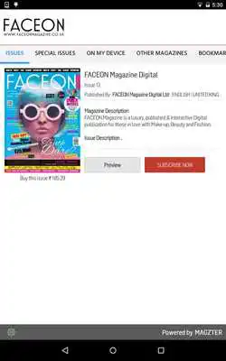 Play FACEON Magazine Digital