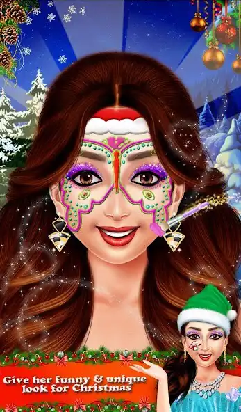Play Face Paint In Christmas as an online game online Face Paint In Christmas with UptoPlay Play Face Paint In Christmas as an online game Face Paint In Christmas with UptoPlay