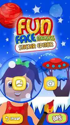 Play Face Painting Stickers Game