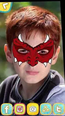 Play Face Painting Stickers Game