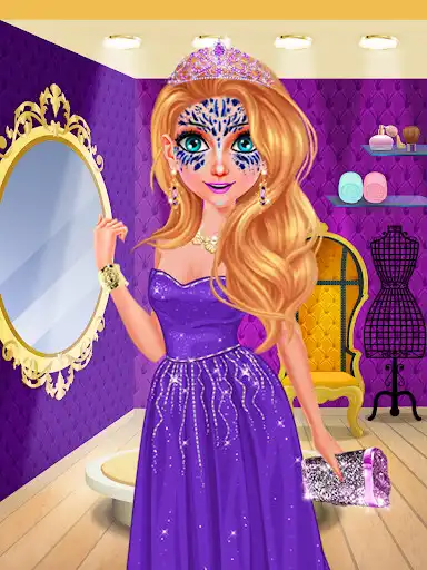Play Face Paint Party Beauty  - Girls Salon as an online game Face Paint Party Beauty  - Girls Salon with UptoPlay