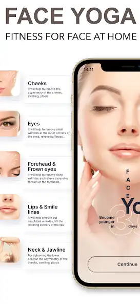 Play Face Yoga - face exercise for women and skin care as an online game Face Yoga - face exercise for women and skin care with UptoPlay