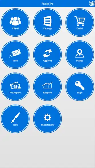 Play Facile Tre app catalogo e ordini as an online game Facile Tre app catalogo e ordini with UptoPlay