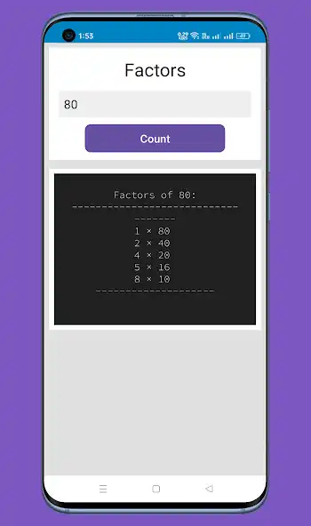 Play Factors Table Generator as an online game Factors Table Generator with UptoPlay
