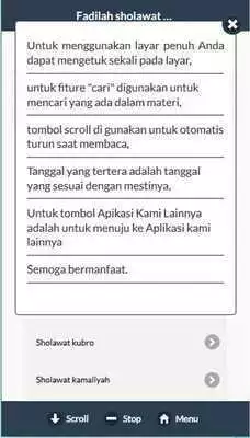 Play Fadilah Sholawat Nabi