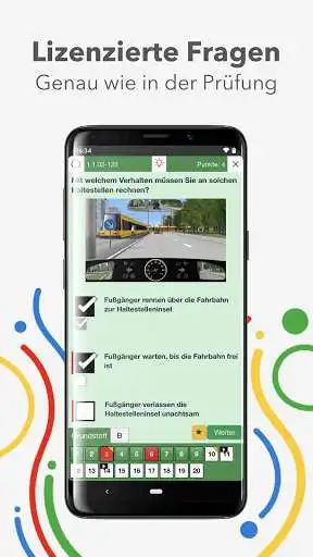 Play Fahrschule Theorie 2022 as an online game Fahrschule Theorie 2022 with UptoPlay
