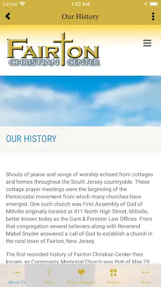 Play Fairton Christian Center as an online game Fairton Christian Center with UptoPlay