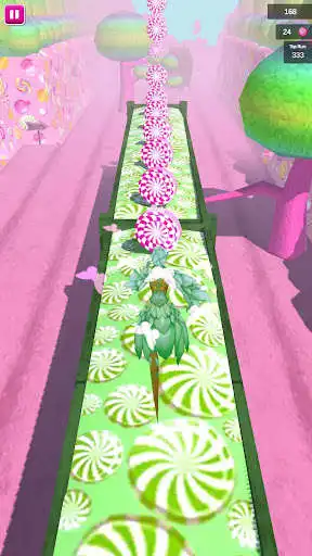 Play Fairy Candy Run as an online game Fairy Candy Run with UptoPlay