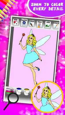 Play Fairy Coloring Book Play Fairy Coloring Book
