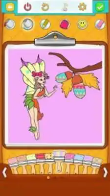 Play Fairy Coloring Pages