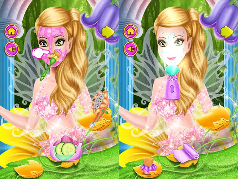 Play Fairy Makeup - Spa and Fashion Story as an online game Fairy Makeup - Spa and Fashion Story with UptoPlay