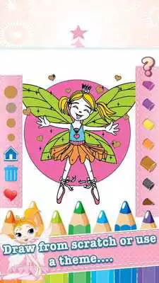 Play Fairy Princess Coloring Book