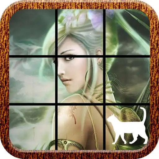 Free play online Fairy Slide Puzzle APK