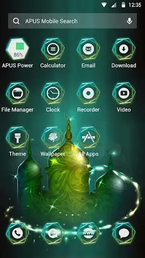 Play Fairy tale-APUS Launcher theme as an online game Fairy tale-APUS Launcher theme with UptoPlay