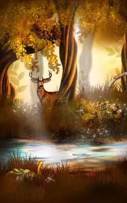Play fairy tale live wallpaper