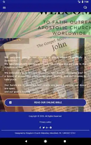 Play Faith Outreach Apostolic as an online game Faith Outreach Apostolic with UptoPlay