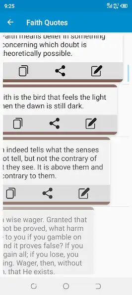 Play Faith Quotes App as an online game Faith Quotes App with UptoPlay