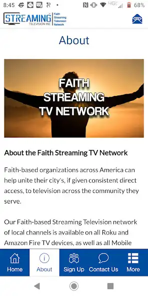 Play Faith Streaming TV Network as an online game Faith Streaming TV Network with UptoPlay