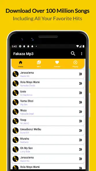 Play Fakaza Mp3 Downloader: Music  and enjoy Fakaza Mp3 Downloader: Music with UptoPlay