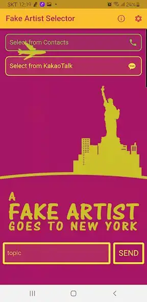 Play Fake Artist Selector  and enjoy Fake Artist Selector with UptoPlay