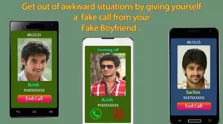 Play Fake Boyfriend Call