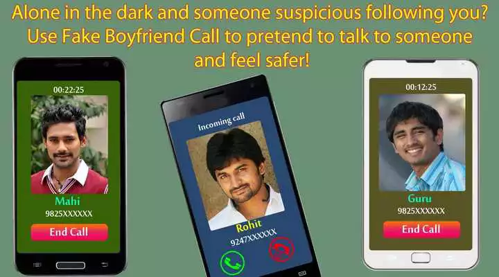 Play Fake Boyfriend Call