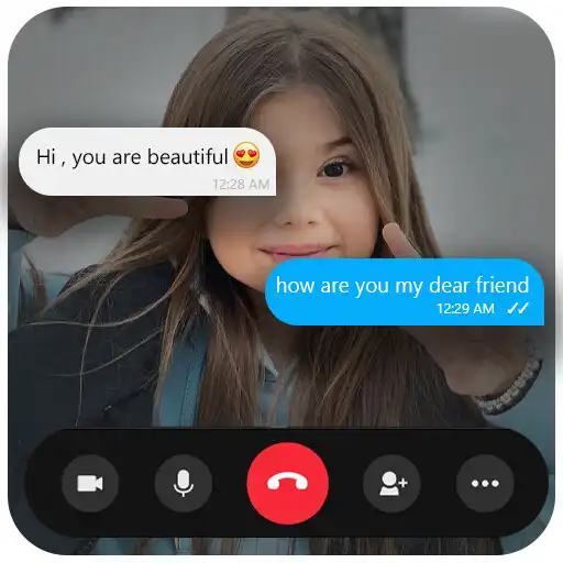 Play fake call a Milana Khametova APK