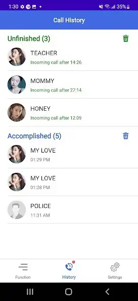 Play Fake Call and Chat as an online game Fake Call and Chat with UptoPlay