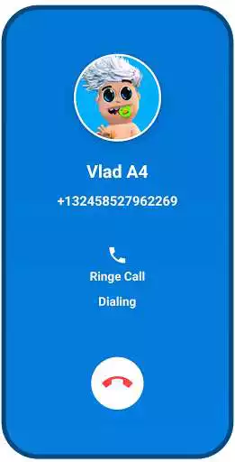Play fake call and chat with vladA4 _prank as an online game fake call and chat with vladA4 _prank with UptoPlay