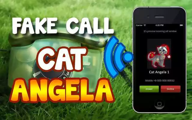 Play Fake Call Cat Angela