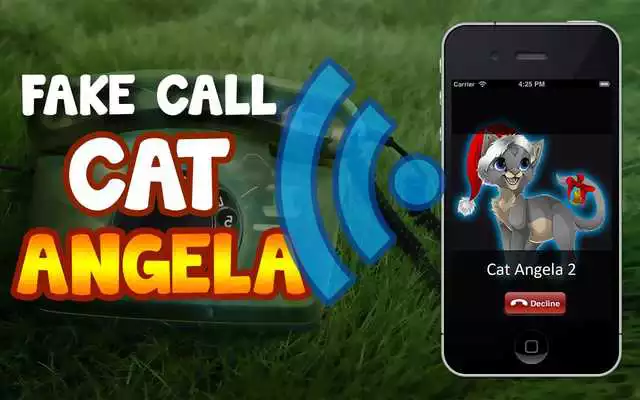 Play Fake Call Cat Angela