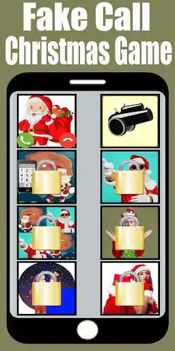 Play Fake Call Christmas Game as an online game Fake Call Christmas Game with UptoPlay